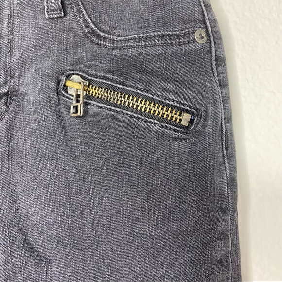 Lovers + Friends Black Aaron Moto Skinny Jeans - Picture 4 of 10